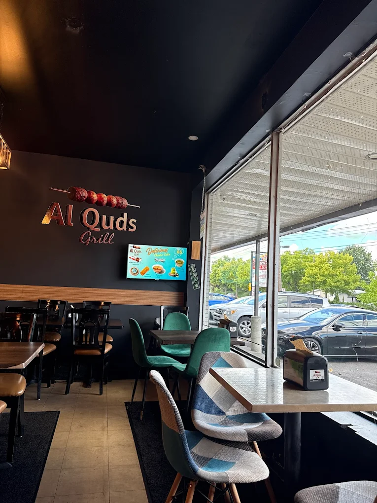 Salle à manger d'Al Quds Grill