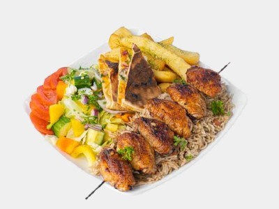 Assiette d'ailes de poulet