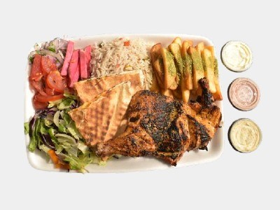 Assiette de ½ poulet