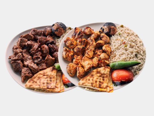 Grillade (½ poulet + ½ filet mignon)
